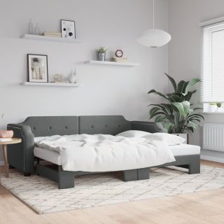 diivanvoodi väljatõmmatava osaga ilma madratsita, 90x200 cm