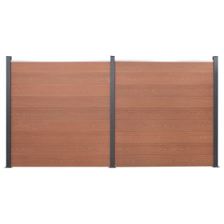 aiapaneel, pruun, 353x186 cm, WPC