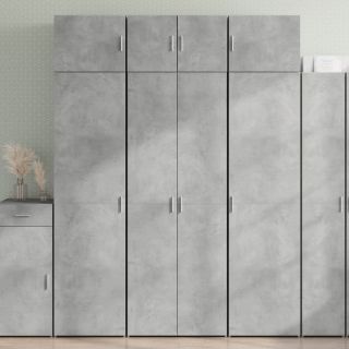 hoiukapp, betoonhall, 70 x 42,5 x 225 cm, tehispuit