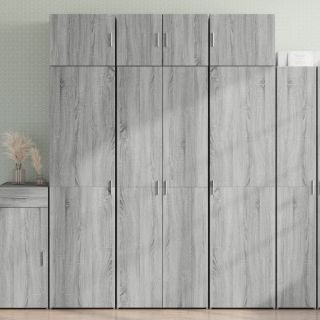 hoiukapp, hall Sonoma tamm, 70 x 42,5 x 225 cm tehispuit