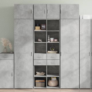 hoiukapp, betoonhall, 70 x 42,5 x 225 cm, tehispuit