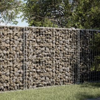 kaanega gabioonkorv, 150 x 100 x 100 cm, tsingitud raud