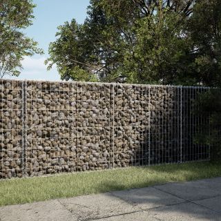kaanega gabioonkorv, 200x100x100 cm, tsingitud raud