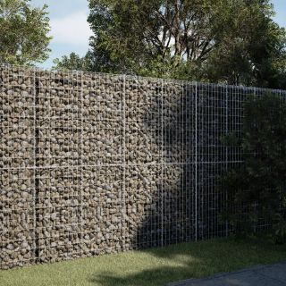 kaanega gabioonkorv, 200x50x200 cm, tsingitud raud