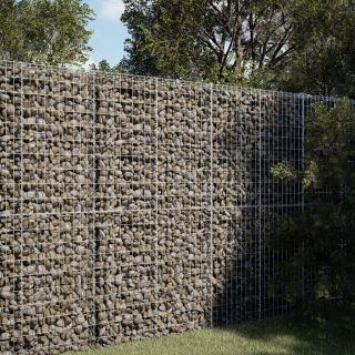 kaanega gabioonkorv, 100 x 50 x 200 cm, tsingitud raud