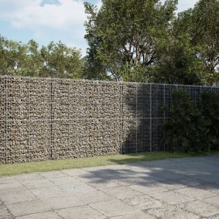 kaanega gabioonkorv, 600 x 50 x 200 cm, tsingitud raud