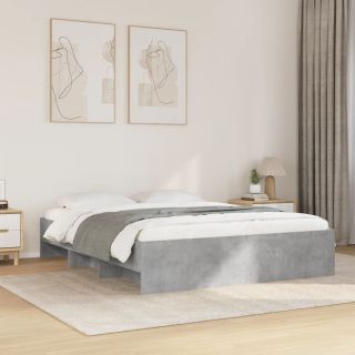 voodiraam ilma madratsita, betoonhall 160x200 cm ehituspuit