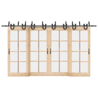 liugukse tarvikute komplekt 400 cm terasest, must