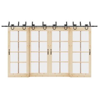 liugukse tarvikute komplekt 400 cm terasest, must