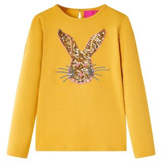 Pikkade varrukatega lastesärk, ooker, 92