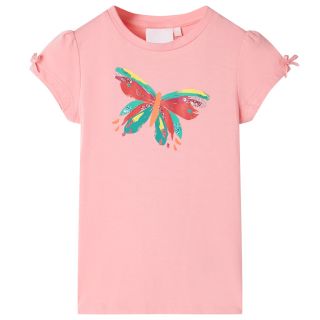 Laste T-särk, roosa, 104