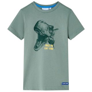 Laste T-särk, khaki, 140