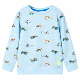 Laste pusa, helesinine melange, 104