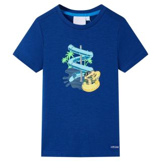 Laste T-särk, tumesinine, 92