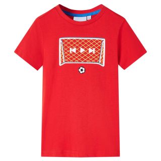 Laste T-särk, punane, 92