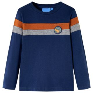 Pikkade varrukatega lastesärk, tumesinine, 104