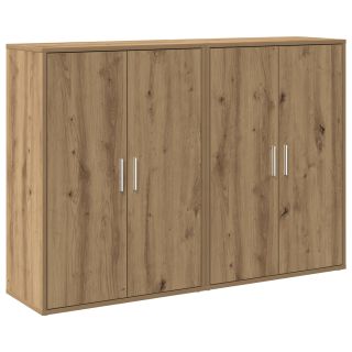 Külglaudade komplekt 2 tk Ühepuu 60x31x84 cm Tehispuust