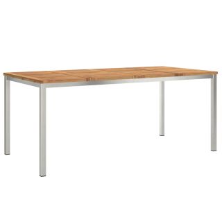 Välimööbli Söögilaud 180x90x75 cm Täispuit Akaatsia