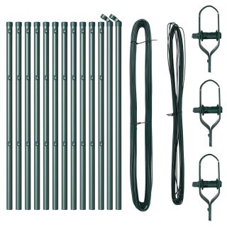 Aiapostid 13 tk Roheline Ø32 mm 120 cm Galvaniseeritud Teras