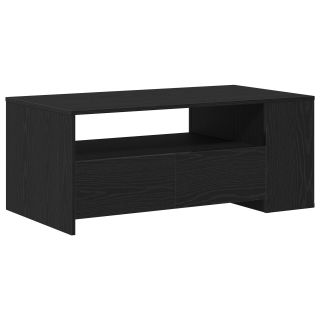 Must Tamme Kohvilaud 102x55x43.5 cm Valmistatud Töödeldud Puidust