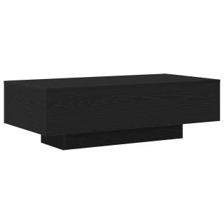 Kohvilaud Must Tamme 100x30x36,5 cm Tehispuit