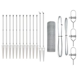 Kuusnurkne Aed 0,8x25 m Galvaniseeritud Teras