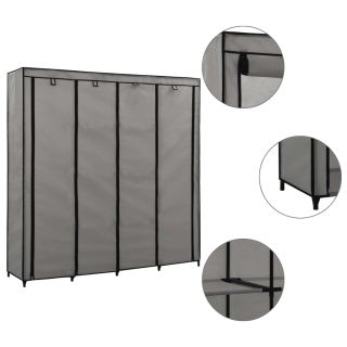 garderoob 4 sektsiooniga, hall 175 x 45 x 170 cm