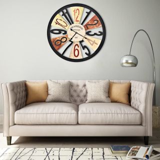 seinakell metall 60 cm mitmevärviline