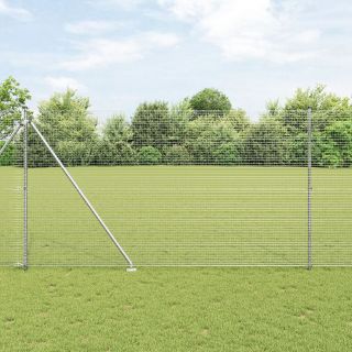 aia postide komplekt 2 tk galvaniseeritud teras 10 x 1.5 m