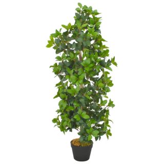 kunsttaim loorberipuu potiga, roheline, 120 cm