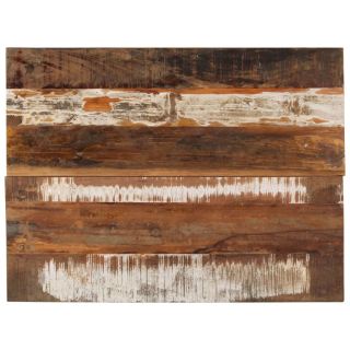 ristkülikukujuline lauaplaat 60x80 cm 15–16 mm taastatud puit