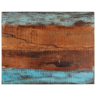 ristkülikukujuline lauaplaat 70x90 cm 25–27 mm taastatud puit