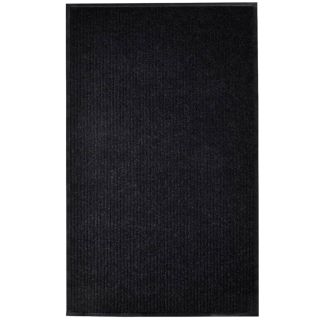 uksematt, must, 117x220 cm, PVC