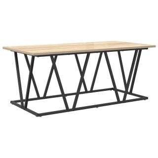 Kohvilaud Sonoma tamm 100x50x40 cm tehispuidust ja metallist