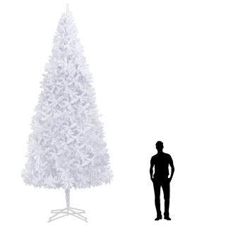 kunstkuusk, 500 cm, valge