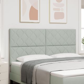 Voodipeat Teemantplokkide Disain Helehall 180 cm Velvet