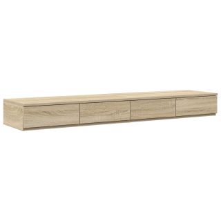 Voodi Sahtlid Sonoma Tamm 135x36,5x16,5 cm Puitkomposiit