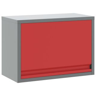 Seinale Paigaldatav Tööriistakapp Gaasi Tõsteuksega Punases, 50x25x35 cm