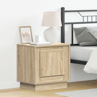 Öökapp LED-valgustitega Sonoma tamme 44x34,5x45 cm