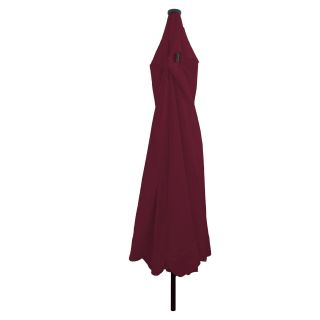 Aiavarju LED-valgustitega ø395x245 cm Bordeaux Punane