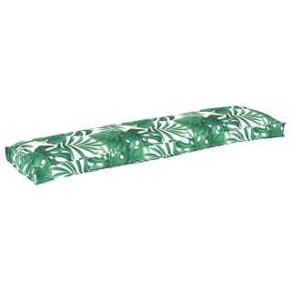 Pallet padjad pingile 2 tk Lehe muster 150x40x8 cm Oxford kangas