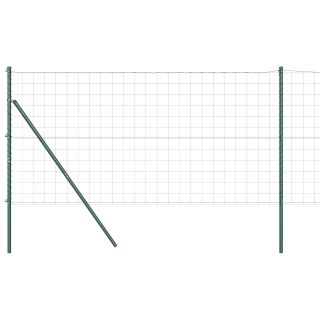 Euro Aed 2 tk Roheline Metall PVC kattega 25 x 1.2 m Vastupidav
