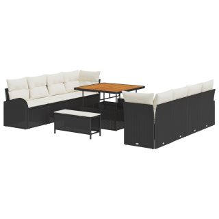 11-osaline aiadiivanite komplekt koos patjadega Must Polü Rattan Akaatsia,2-istekoha aiadiivan koos patjadega Must Polü Rattan,3-osaline aiatoitmissüsteem koos patjadega Must Polü Rattan Akaatsia
