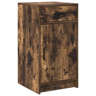Kõrge kapike suitsutatud tammest 40x41x75 cm, inseneritud puit