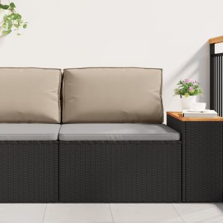 Pallet Cushion seljatugede jaoks Kreemikas 80x40x12 cm Oxford kangas