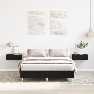 Voodi 135x190 cm Must Tamme Puit