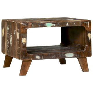 kohvilaud 50x50x35 cm Tugev puit taastatud