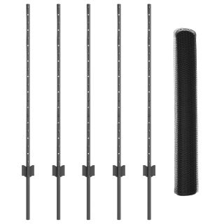 Aedade Postid 10 tk U-Kanal Hall 100 cm Teras