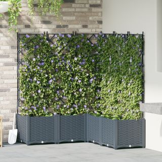 aiakast roiuja 5 tk helehall 120x120x143 cm