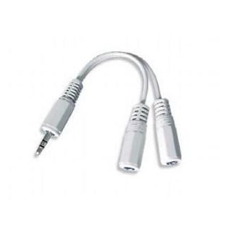 CABLE AUDIO SPLITTER 3.5MM/10CM WHITE CCA-415W GEMBIRD